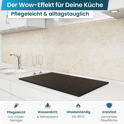 Küchenrückwand selbstklebend - Sandstein