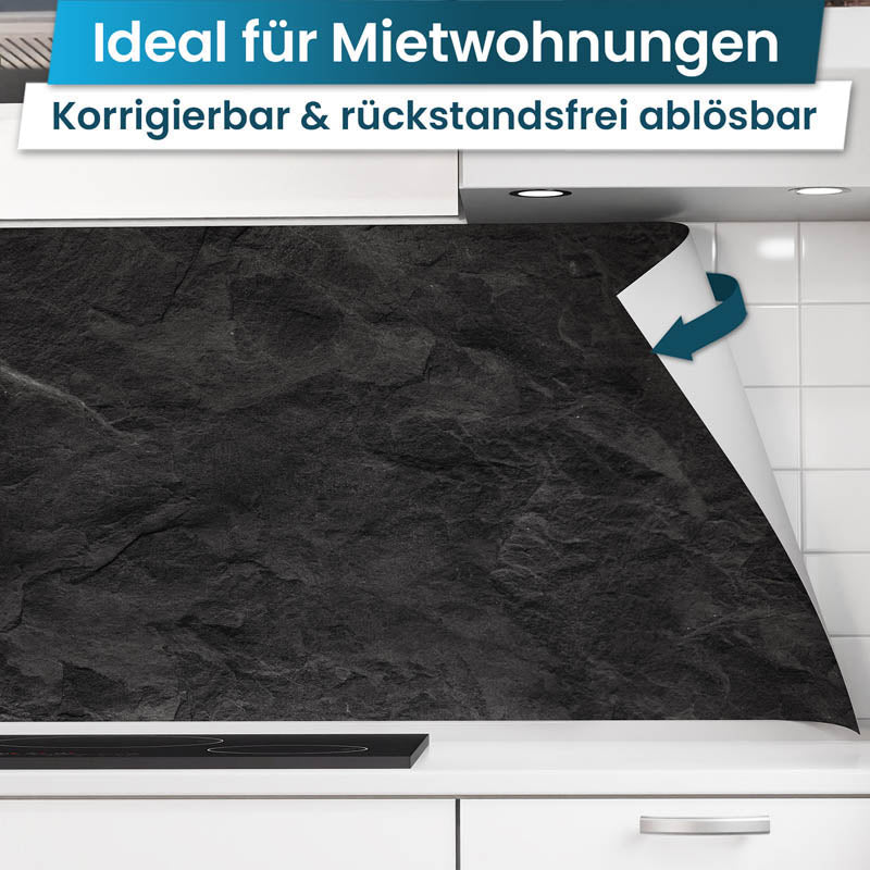 Küchenrückwand selbstklebend - Schiefer