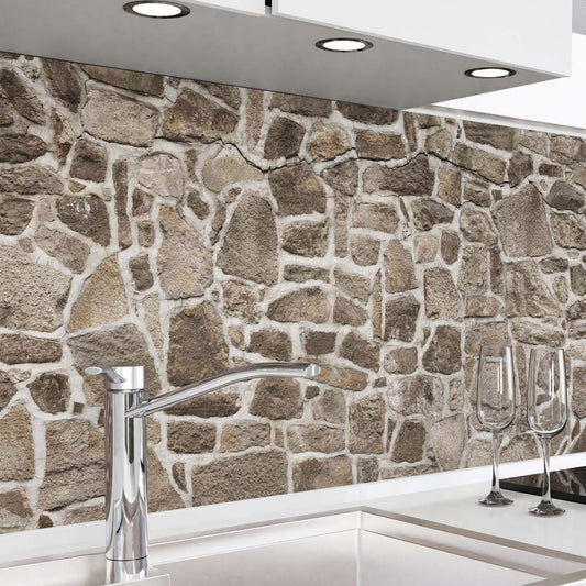 Küchenrückwand selbstklebend - Steinmauer