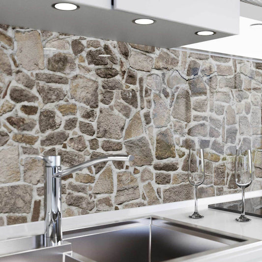 Küchenrückwand selbstklebend - Steinmauer
