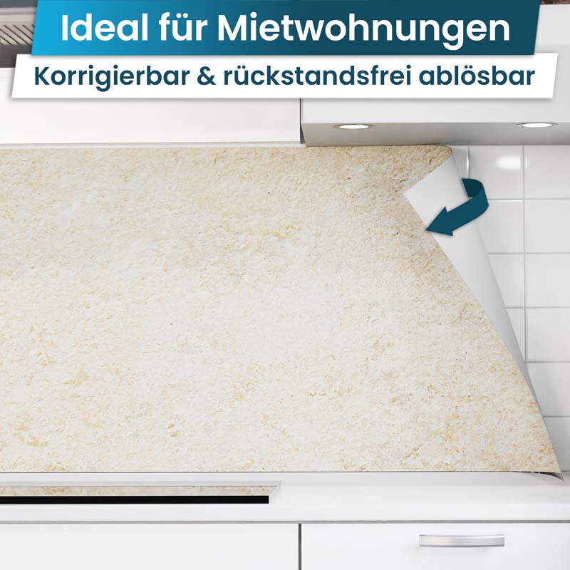 Küchenrückwand selbstklebend - Sandstein