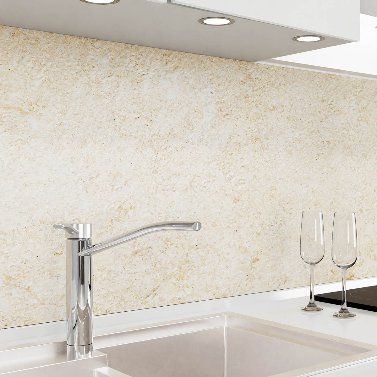 Küchenrückwand selbstklebend - Sandstein