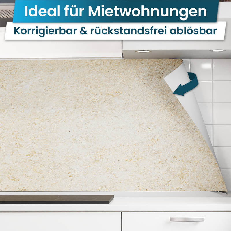 Küchenrückwand selbstklebend - Sandstein