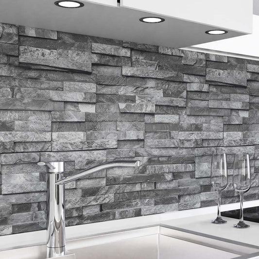 Küchenrückwand selbstklebend - Steinwand