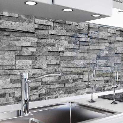 Küchenrückwand selbstklebend - Steinwand