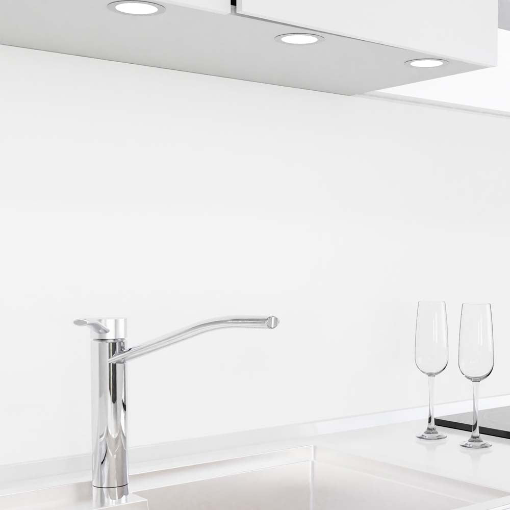 keuken achterwand zelfklevend - Wit