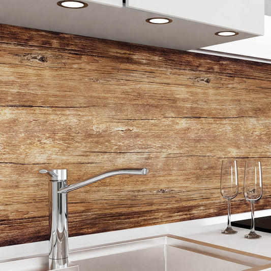 Küchenrückwand selbstklebend - Walnuss