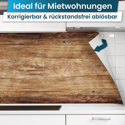 Küchenrückwand selbstklebend - Walnuss