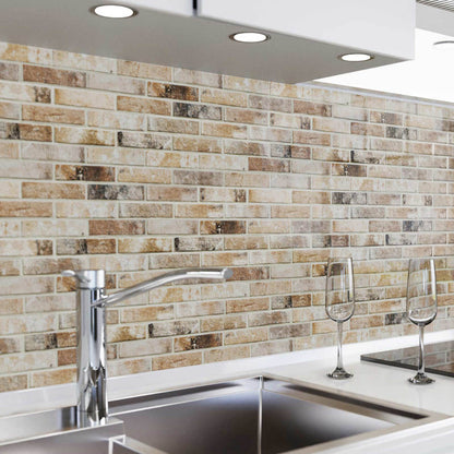 Küchenrückwand selbstklebend - Ziegelsteine